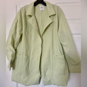 Le Lis Green Blazer Lightweight Suit Jacket